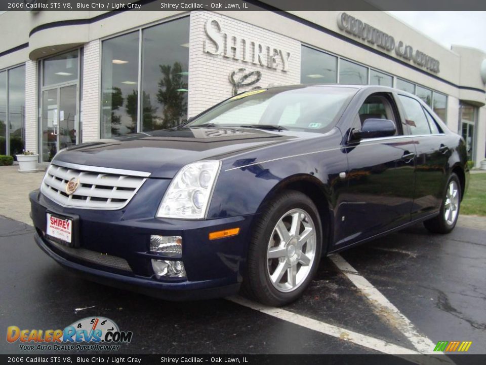 2006 Cadillac STS V8 Blue Chip / Light Gray Photo #1