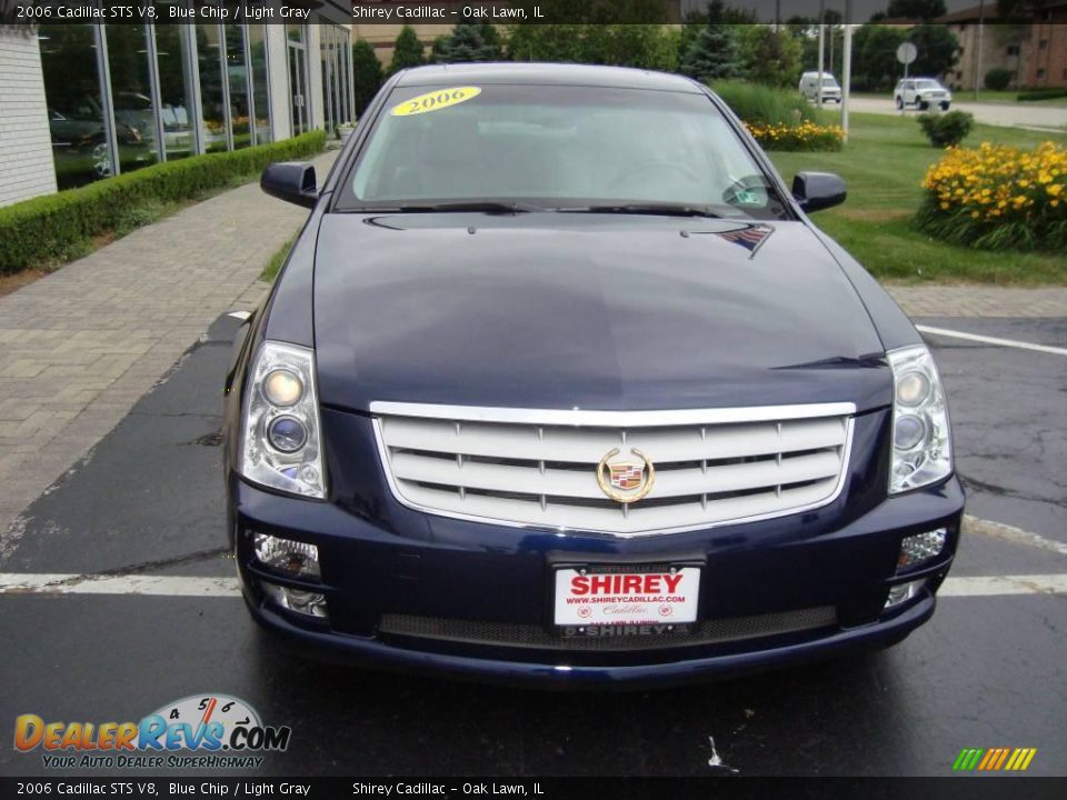 2006 Cadillac STS V8 Blue Chip / Light Gray Photo #2