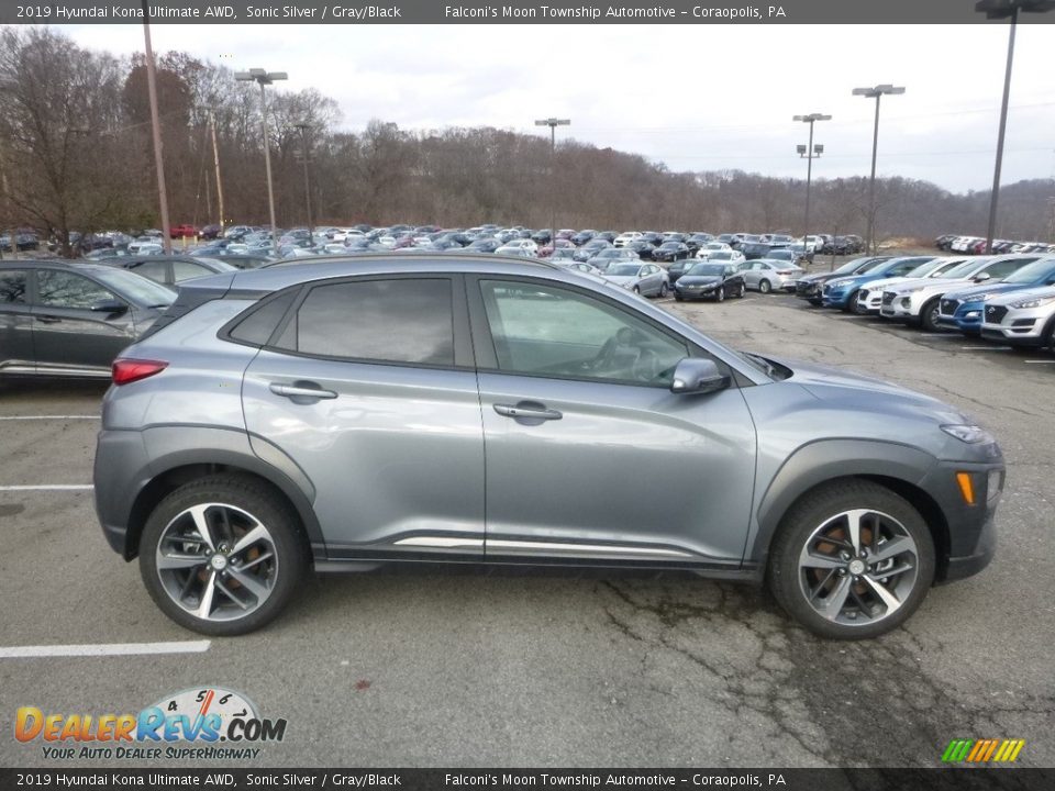 Sonic Silver 2019 Hyundai Kona Ultimate AWD Photo #1