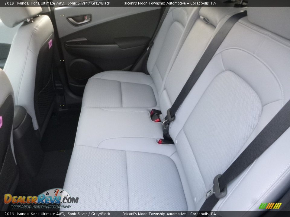 2019 Hyundai Kona Ultimate AWD Sonic Silver / Gray/Black Photo #8