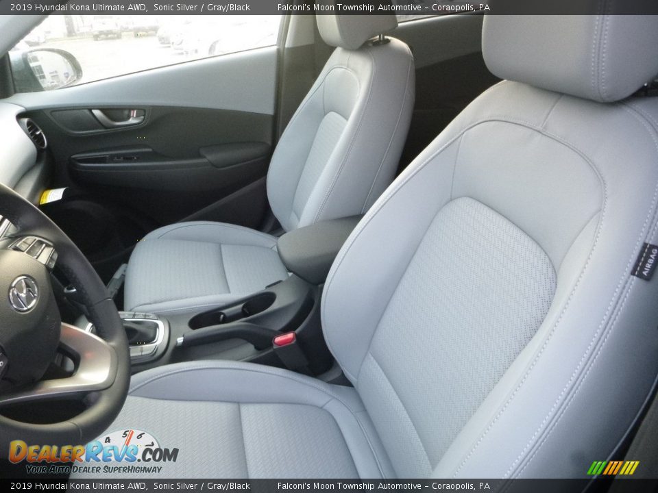 Front Seat of 2019 Hyundai Kona Ultimate AWD Photo #11
