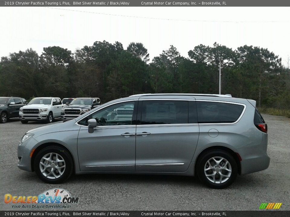 2019 Chrysler Pacifica Touring L Plus Billet Silver Metallic / Black/Alloy Photo #2