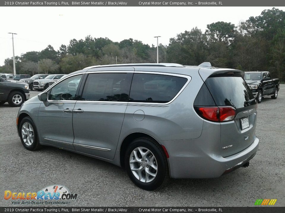 2019 Chrysler Pacifica Touring L Plus Billet Silver Metallic / Black/Alloy Photo #3