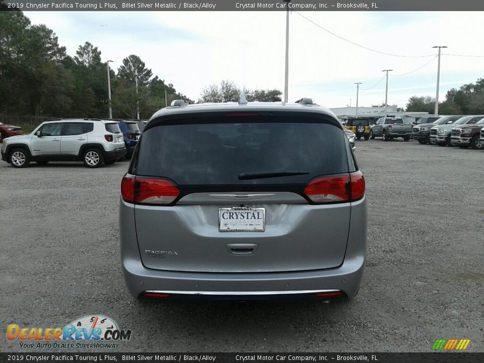 2019 Chrysler Pacifica Touring L Plus Billet Silver Metallic / Black/Alloy Photo #4