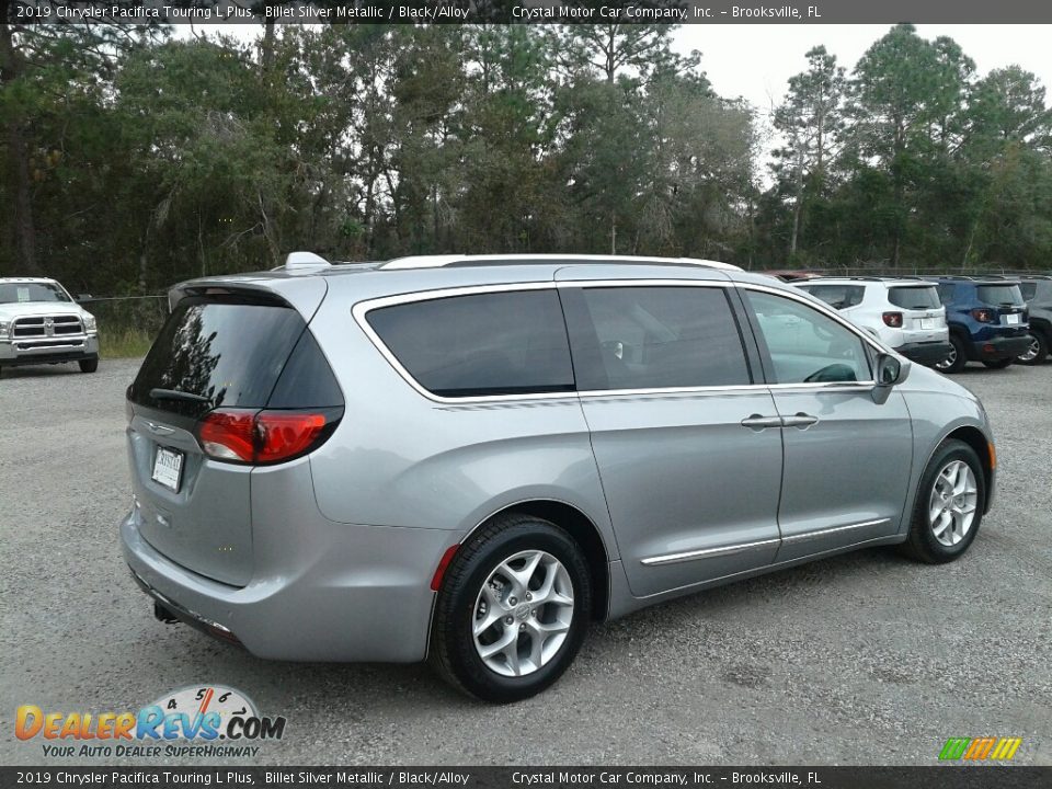 2019 Chrysler Pacifica Touring L Plus Billet Silver Metallic / Black/Alloy Photo #5