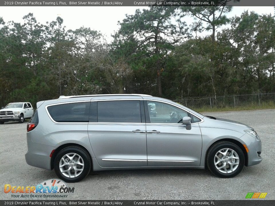 2019 Chrysler Pacifica Touring L Plus Billet Silver Metallic / Black/Alloy Photo #6