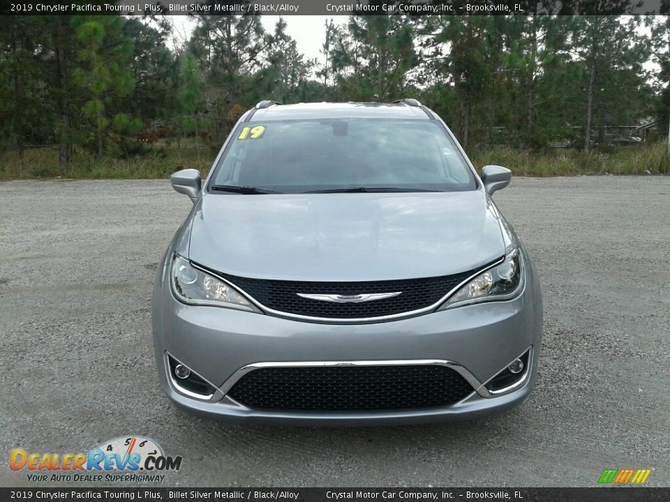 2019 Chrysler Pacifica Touring L Plus Billet Silver Metallic / Black/Alloy Photo #8