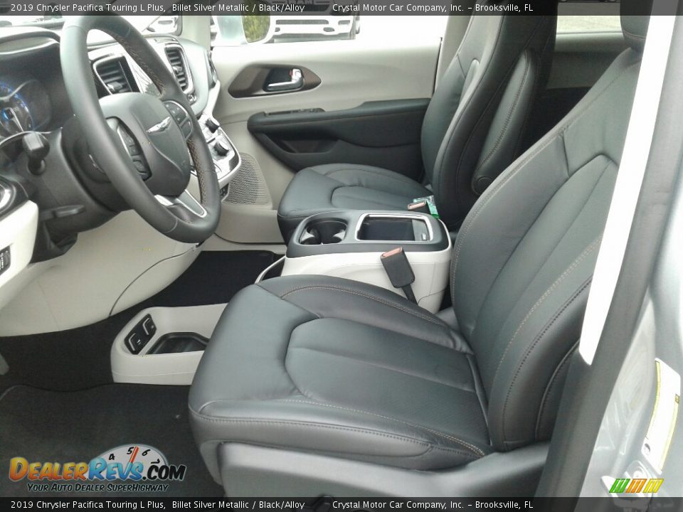 2019 Chrysler Pacifica Touring L Plus Billet Silver Metallic / Black/Alloy Photo #9
