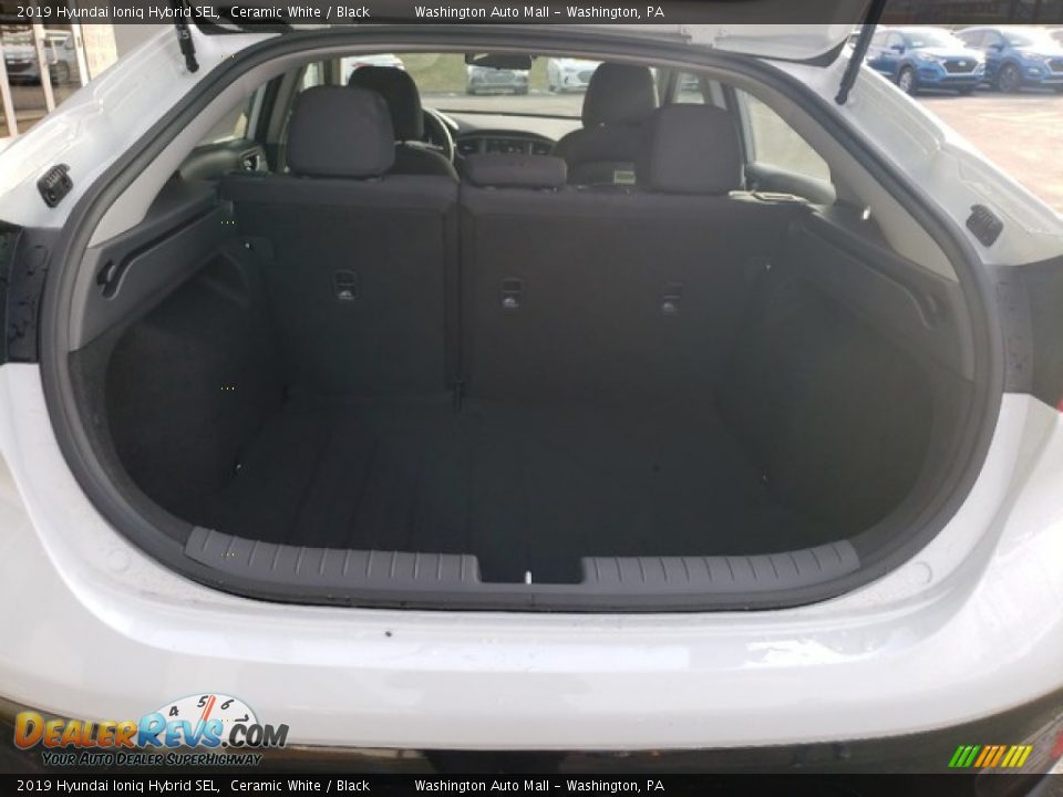 2019 Hyundai Ioniq Hybrid SEL Ceramic White / Black Photo #12