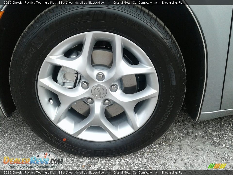 2019 Chrysler Pacifica Touring L Plus Billet Silver Metallic / Black/Alloy Photo #21