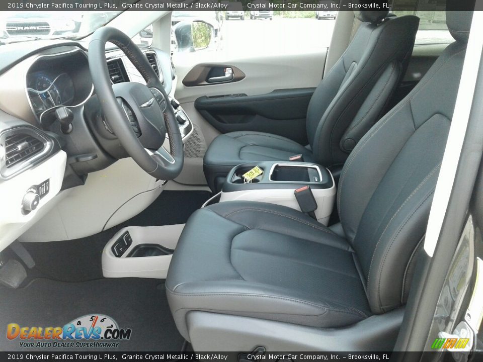 2019 Chrysler Pacifica Touring L Plus Granite Crystal Metallic / Black/Alloy Photo #9