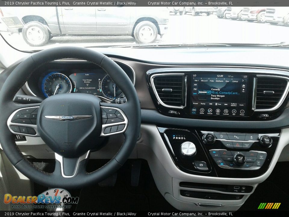 2019 Chrysler Pacifica Touring L Plus Granite Crystal Metallic / Black/Alloy Photo #13