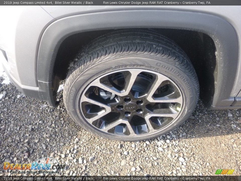 2019 Jeep Compass Limited 4x4 Billet Silver Metallic / Black Photo #2