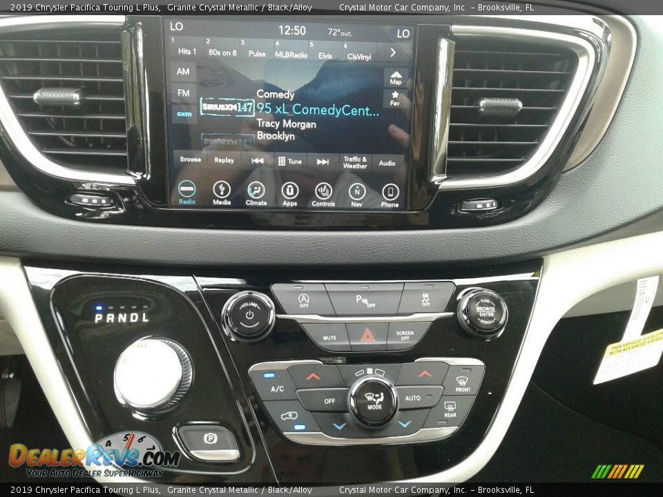 2019 Chrysler Pacifica Touring L Plus Granite Crystal Metallic / Black/Alloy Photo #15