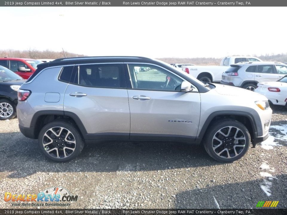 2019 Jeep Compass Limited 4x4 Billet Silver Metallic / Black Photo #7