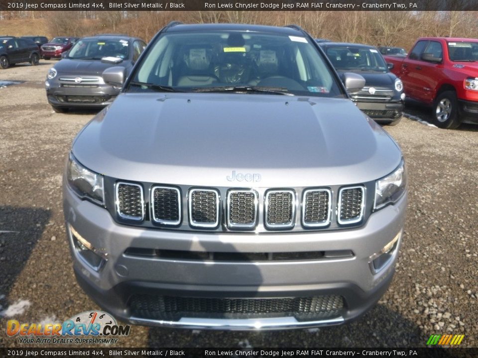 2019 Jeep Compass Limited 4x4 Billet Silver Metallic / Black Photo #9