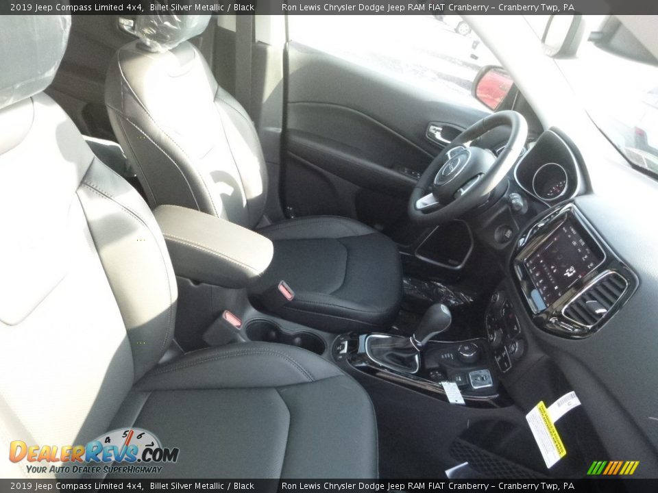 2019 Jeep Compass Limited 4x4 Billet Silver Metallic / Black Photo #11