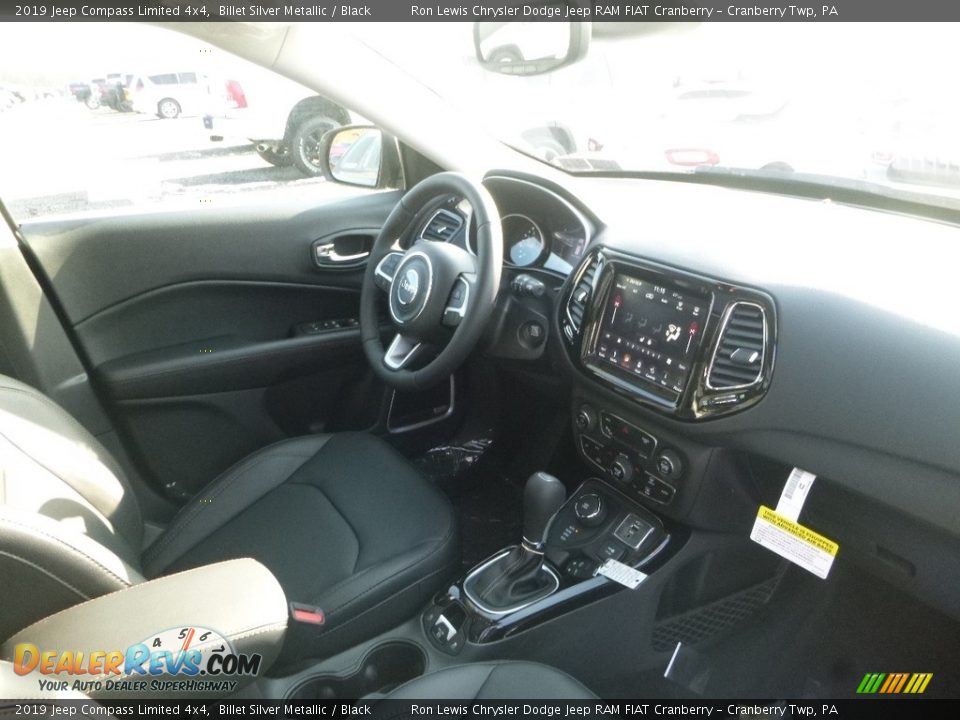 2019 Jeep Compass Limited 4x4 Billet Silver Metallic / Black Photo #12