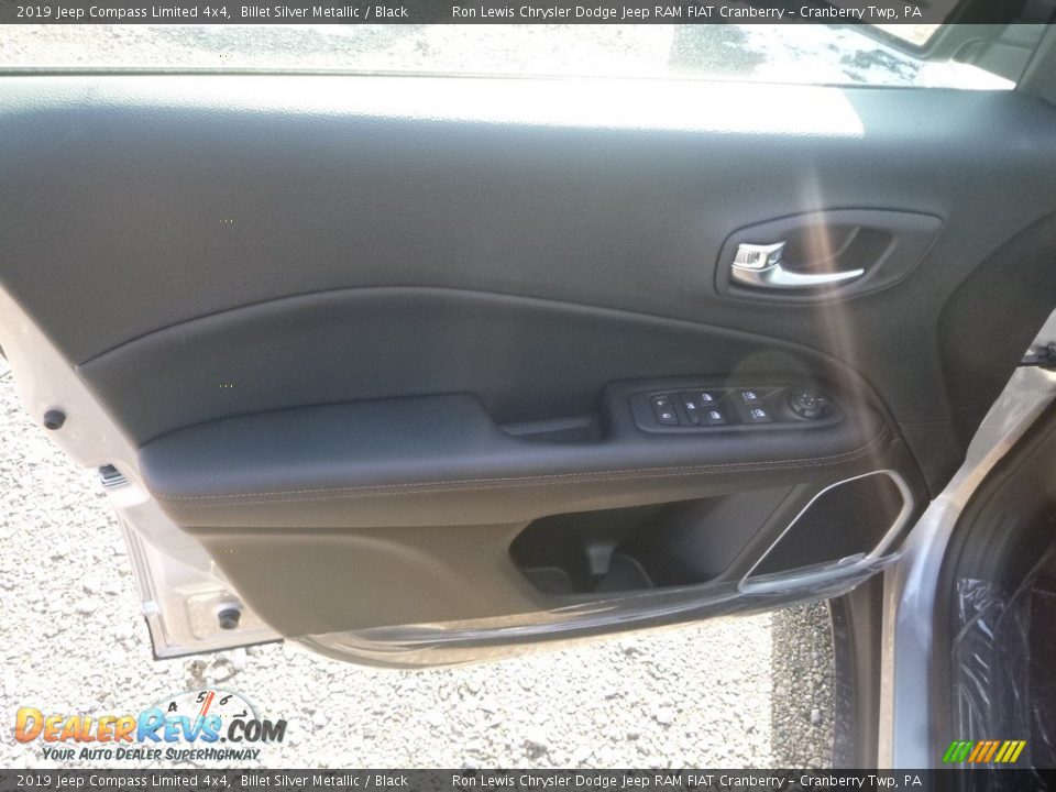 2019 Jeep Compass Limited 4x4 Billet Silver Metallic / Black Photo #13