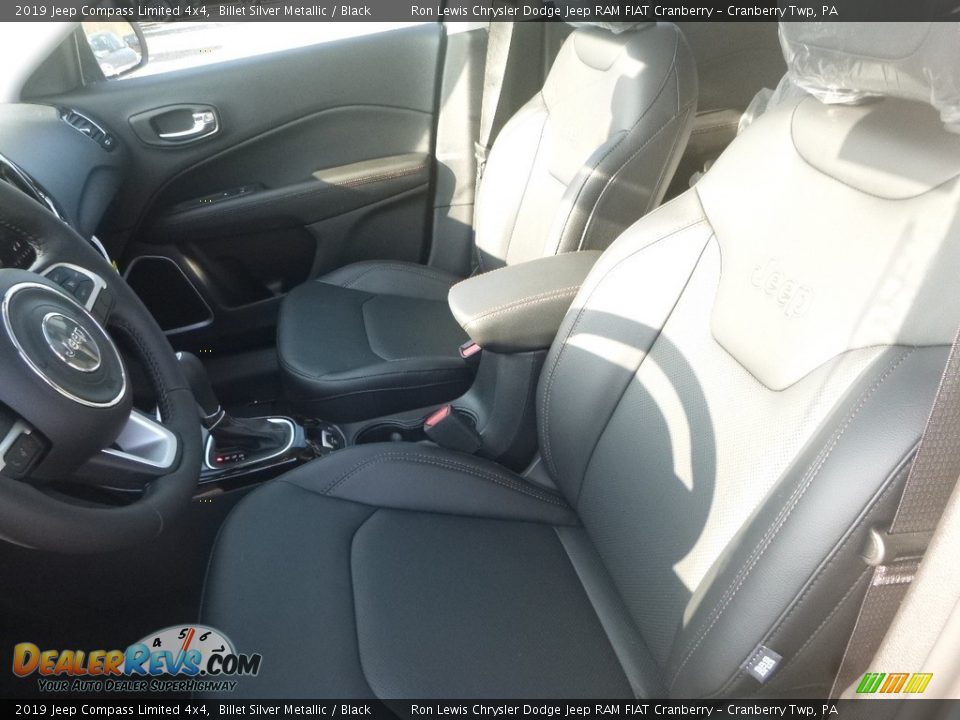 2019 Jeep Compass Limited 4x4 Billet Silver Metallic / Black Photo #15