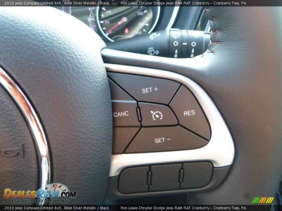 2019 Jeep Compass Limited 4x4 Billet Silver Metallic / Black Photo #19