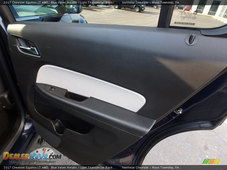 2017 Chevrolet Equinox LT AWD Blue Velvet Metallic / Light Titanium/Jet Black Photo #19