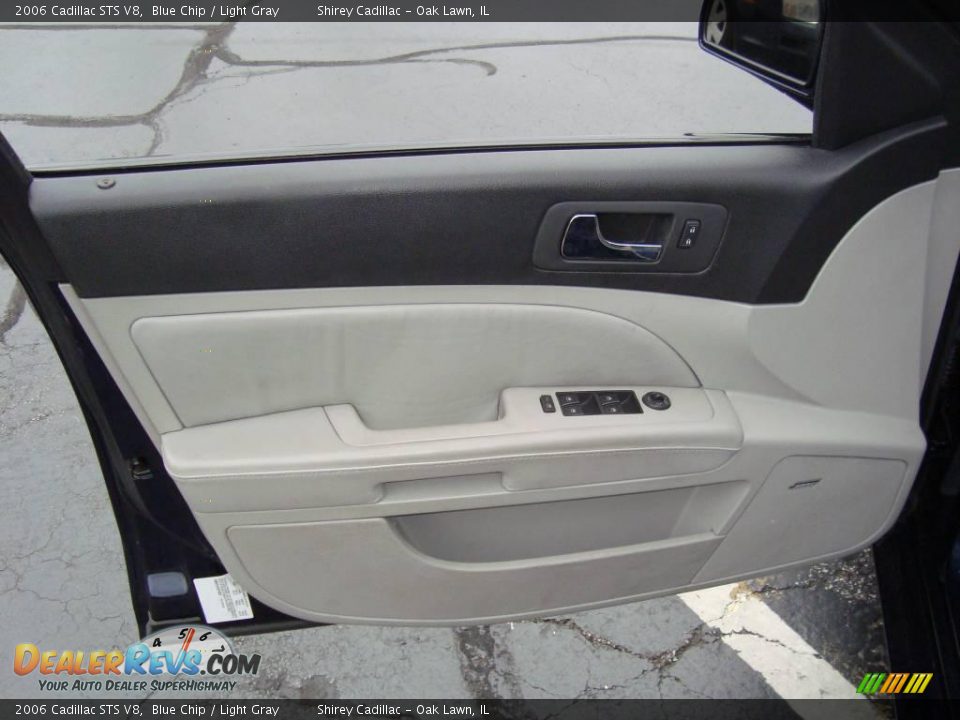 2006 Cadillac STS V8 Blue Chip / Light Gray Photo #10