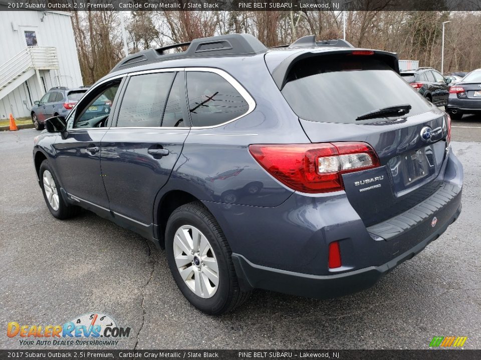 2017 Subaru Outback 2.5i Premium Carbide Gray Metallic / Slate Black Photo #2