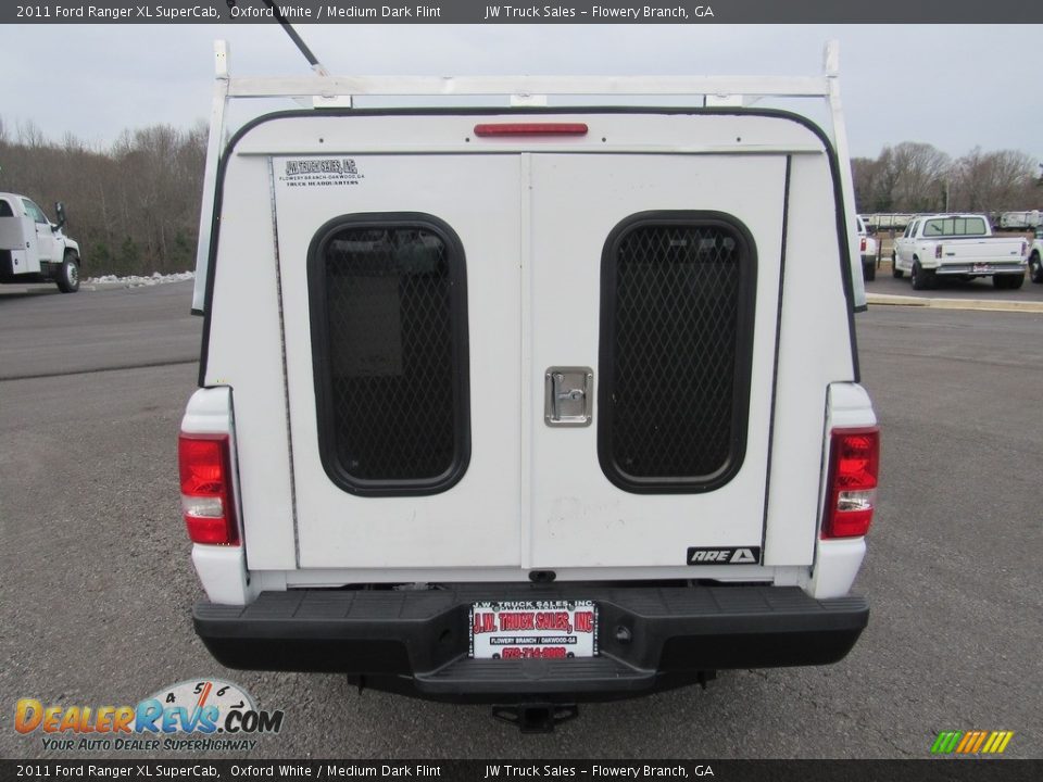 2011 Ford Ranger XL SuperCab Oxford White / Medium Dark Flint Photo #23