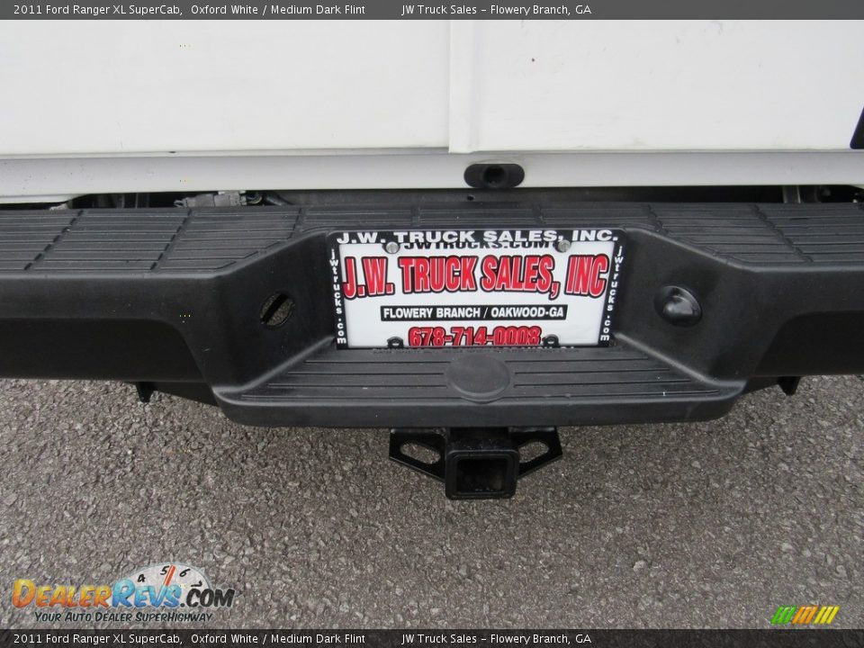 2011 Ford Ranger XL SuperCab Oxford White / Medium Dark Flint Photo #24
