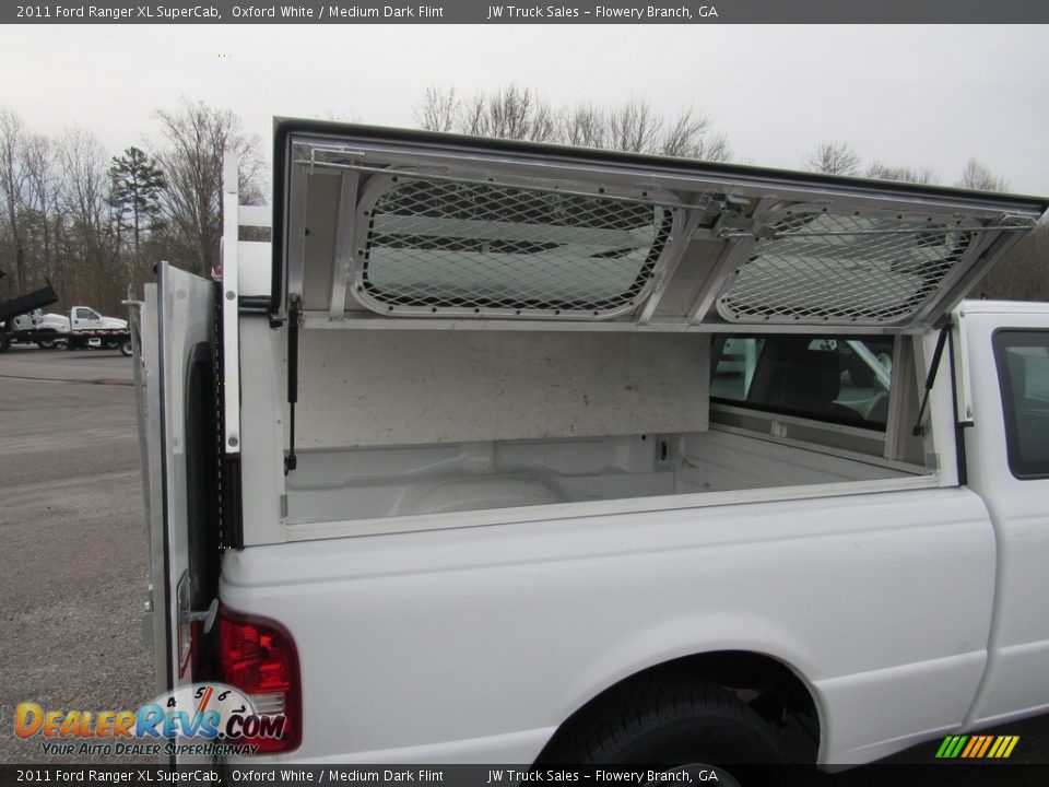 2011 Ford Ranger XL SuperCab Oxford White / Medium Dark Flint Photo #27