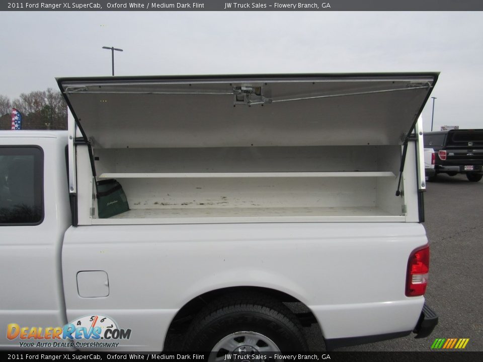 2011 Ford Ranger XL SuperCab Oxford White / Medium Dark Flint Photo #28