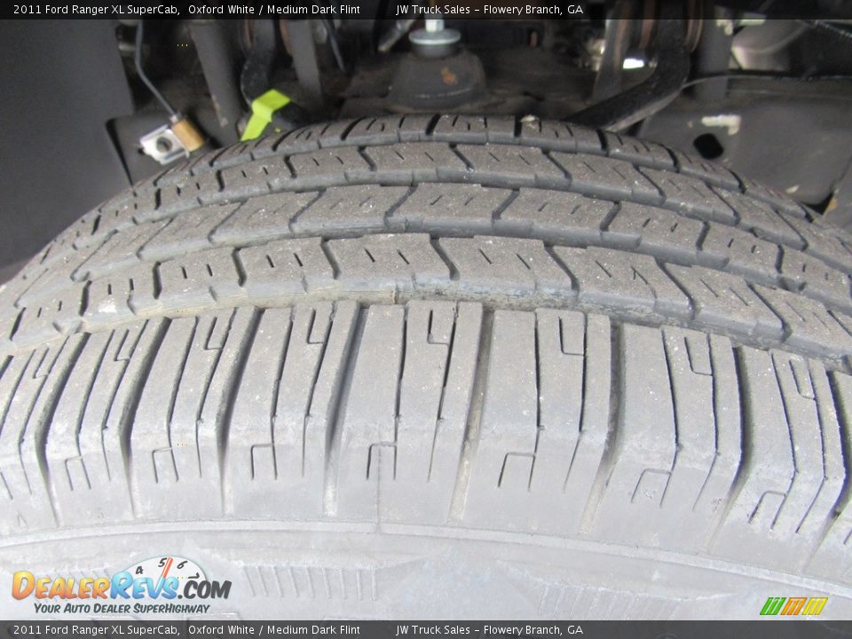 2011 Ford Ranger XL SuperCab Oxford White / Medium Dark Flint Photo #33