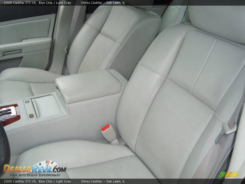 2006 Cadillac STS V8 Blue Chip / Light Gray Photo #12