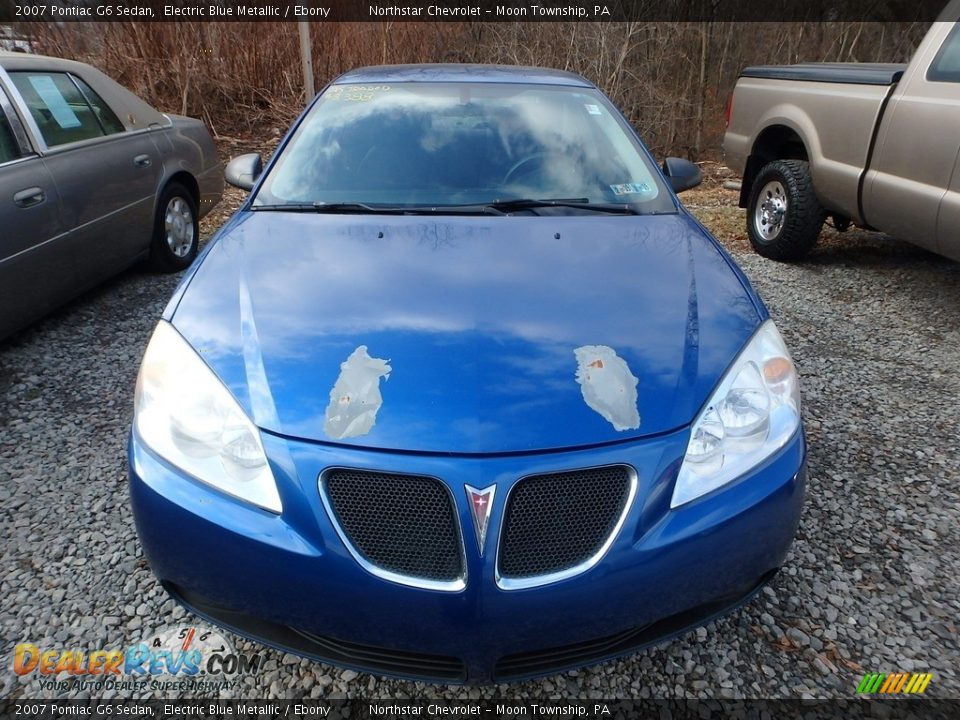 2007 Pontiac G6 Sedan Electric Blue Metallic / Ebony Photo #6