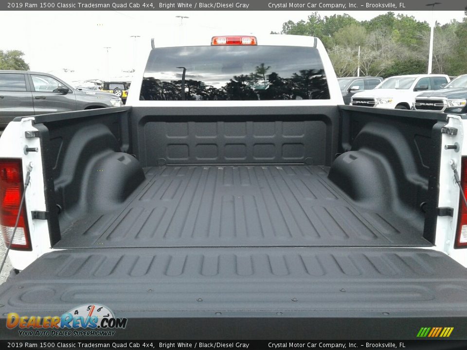 2019 Ram 1500 Classic Tradesman Quad Cab 4x4 Bright White / Black/Diesel Gray Photo #19