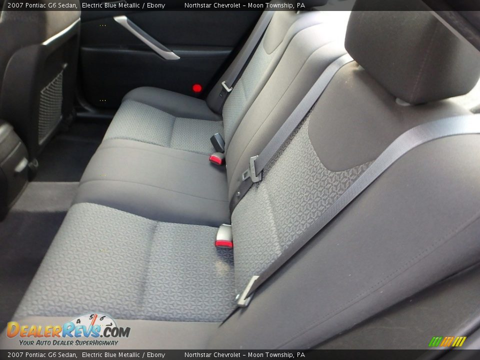 2007 Pontiac G6 Sedan Electric Blue Metallic / Ebony Photo #9