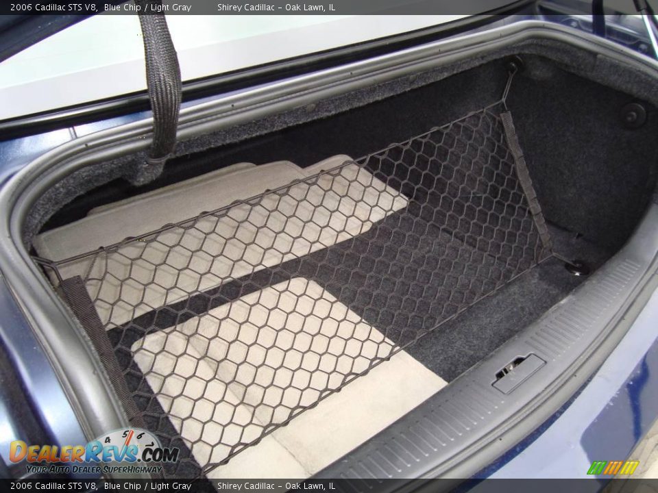 2006 Cadillac STS V8 Blue Chip / Light Gray Photo #14