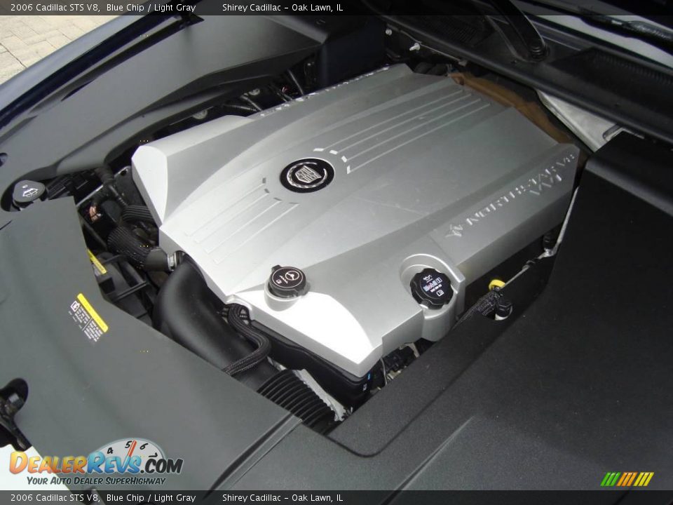 2006 Cadillac STS V8 Blue Chip / Light Gray Photo #15