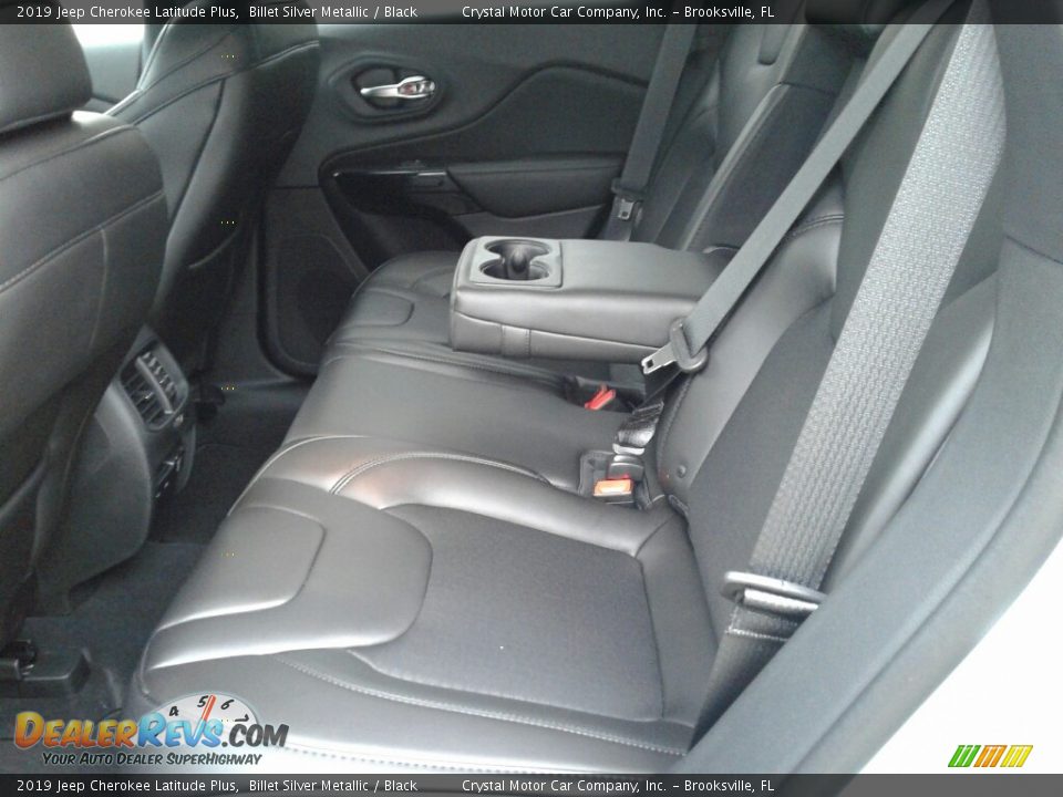 2019 Jeep Cherokee Latitude Plus Billet Silver Metallic / Black Photo #10