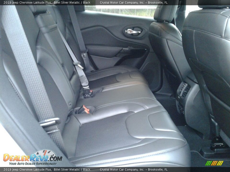 2019 Jeep Cherokee Latitude Plus Billet Silver Metallic / Black Photo #11