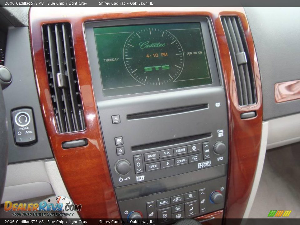 2006 Cadillac STS V8 Blue Chip / Light Gray Photo #17