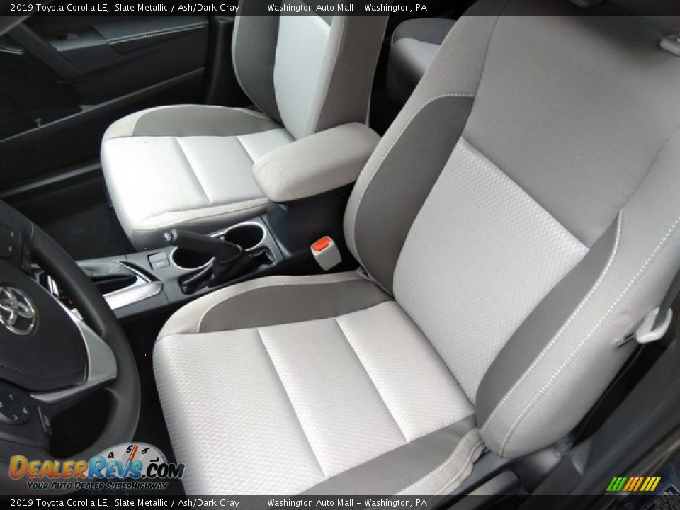 2019 Toyota Corolla LE Slate Metallic / Ash/Dark Gray Photo #12