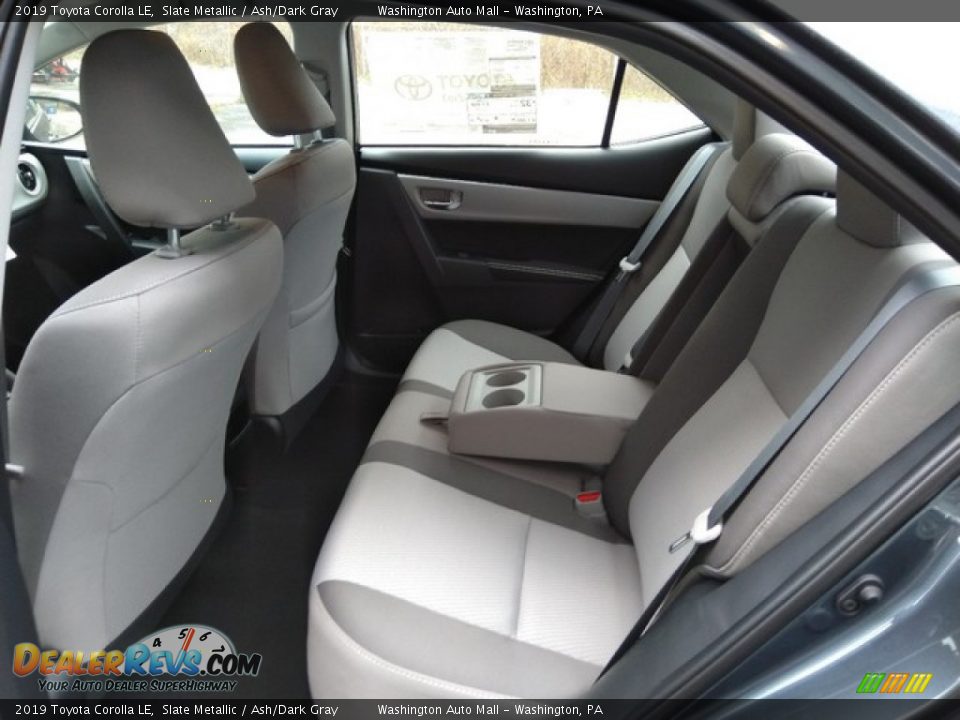 2019 Toyota Corolla LE Slate Metallic / Ash/Dark Gray Photo #13
