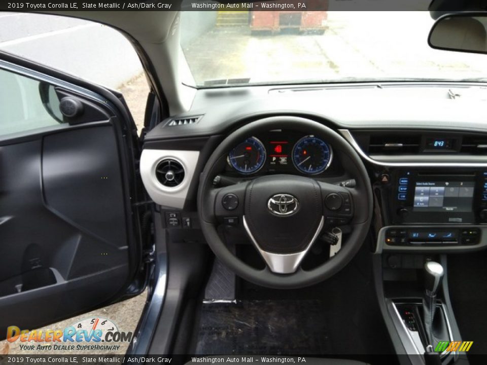 2019 Toyota Corolla LE Slate Metallic / Ash/Dark Gray Photo #14
