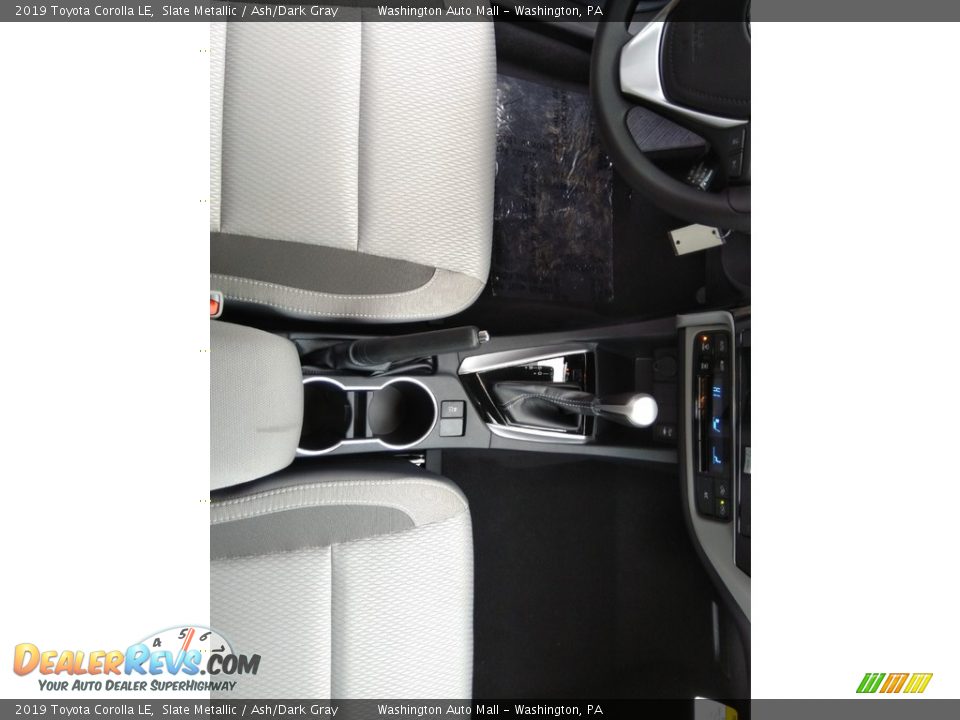 2019 Toyota Corolla LE Slate Metallic / Ash/Dark Gray Photo #16