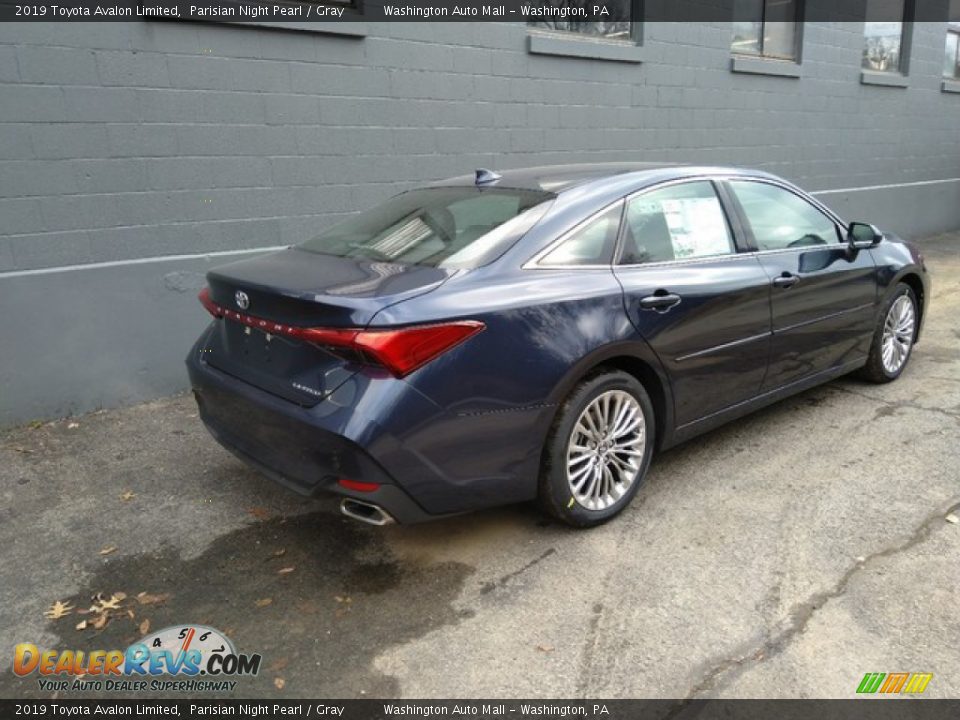 2019 Toyota Avalon Limited Parisian Night Pearl / Gray Photo #3