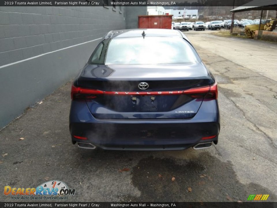 2019 Toyota Avalon Limited Parisian Night Pearl / Gray Photo #4