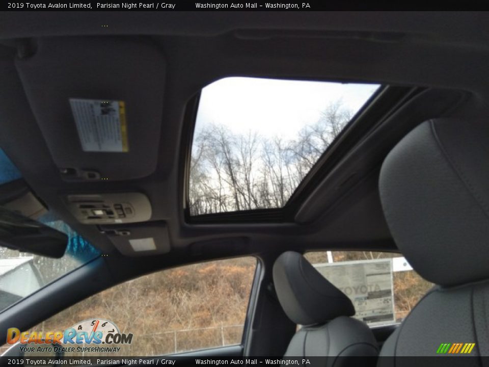 2019 Toyota Avalon Limited Parisian Night Pearl / Gray Photo #13