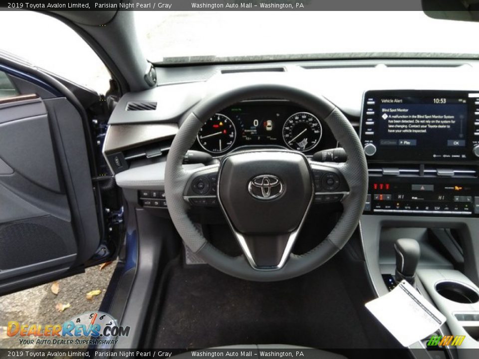 2019 Toyota Avalon Limited Parisian Night Pearl / Gray Photo #15